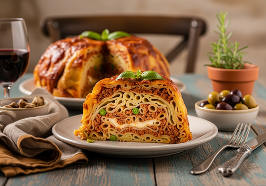 Sicilian Family Recipes: Pasta Edition "Baked Anelletti alla Palermitana"