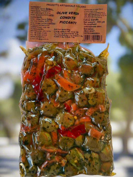 green olive Sicilian thing