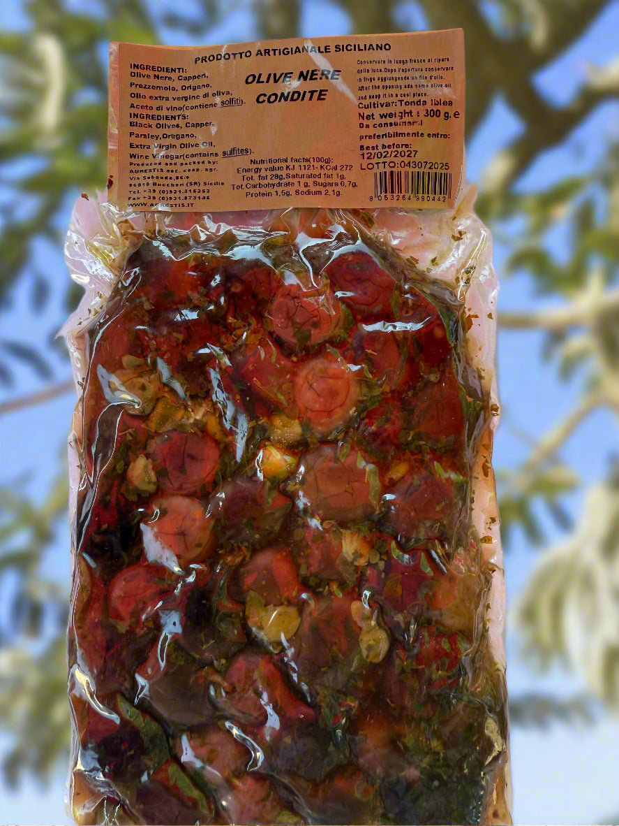 black olives Sicilian thing