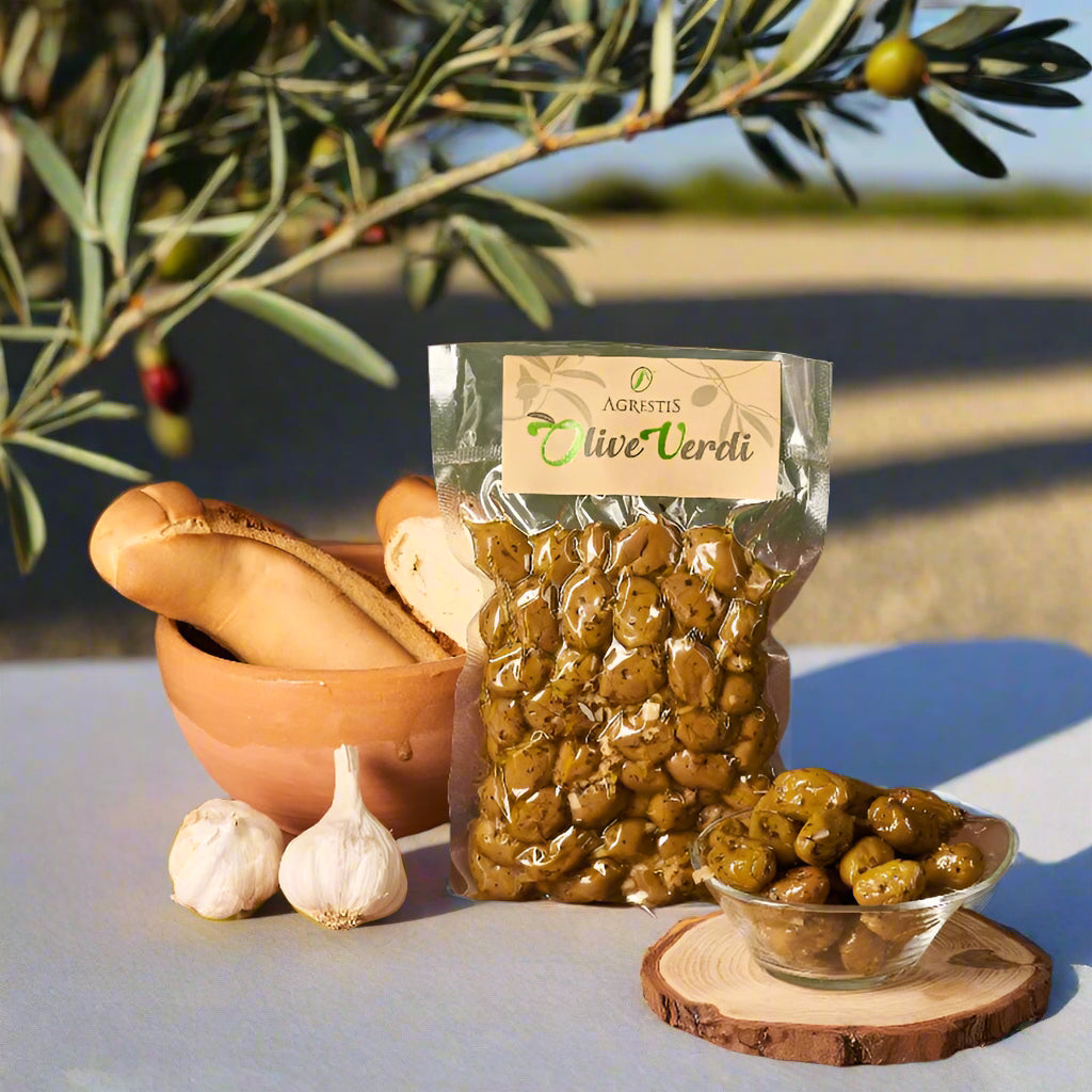 green olives Sicilian thing