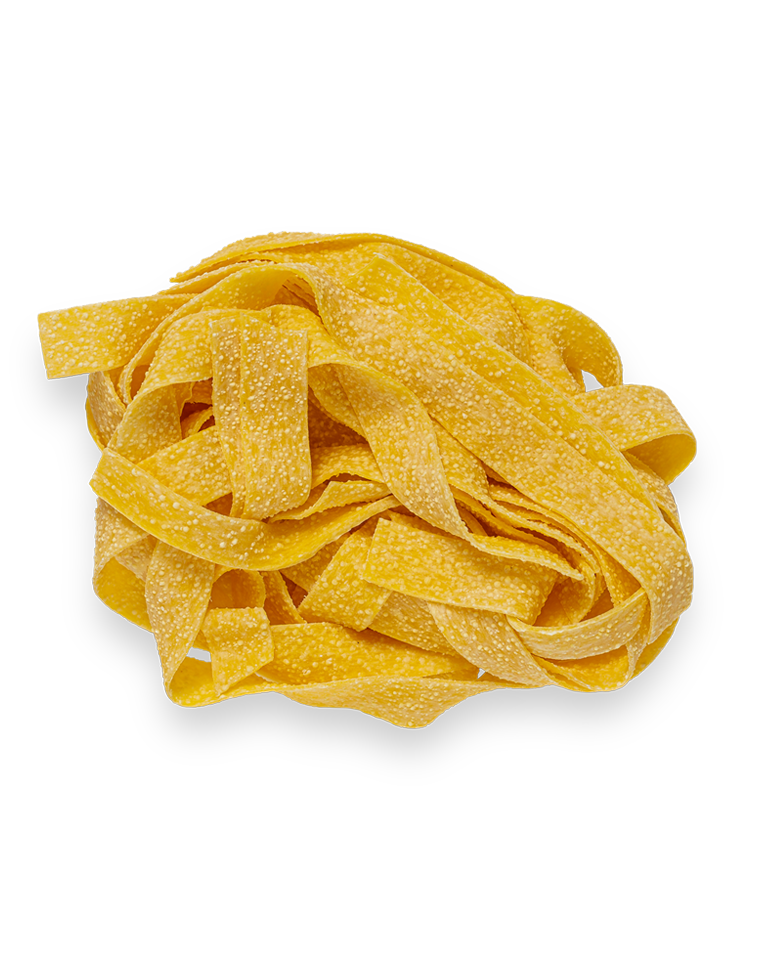 La Pasta di Camerino EGG PAPPARDELLE 500G. BRONZE-DRIED EGG PASTA.