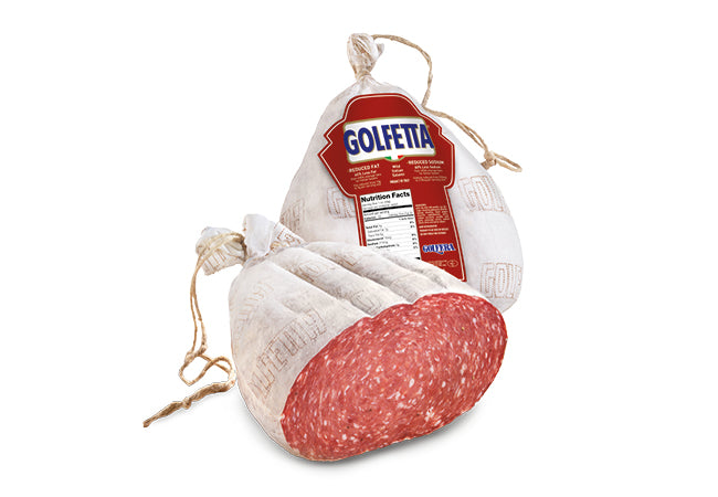 Golfera Pre Sliced Specialties 10/3oz. pk. Original Golfetta Salami.