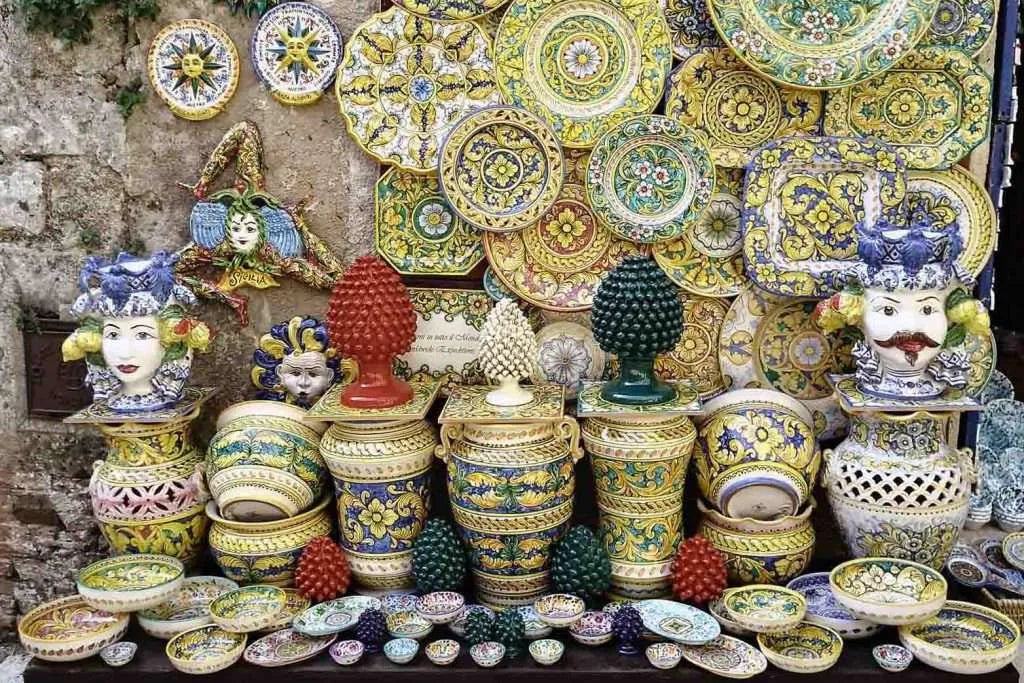 Sicilian Ceramics-Gifts-Souvenirs.