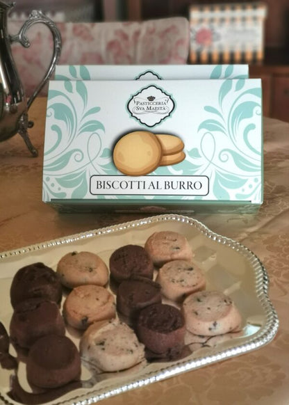 Pasticceria Sua Maesta Butter Biscuits 140g. Imported directly from Italy.