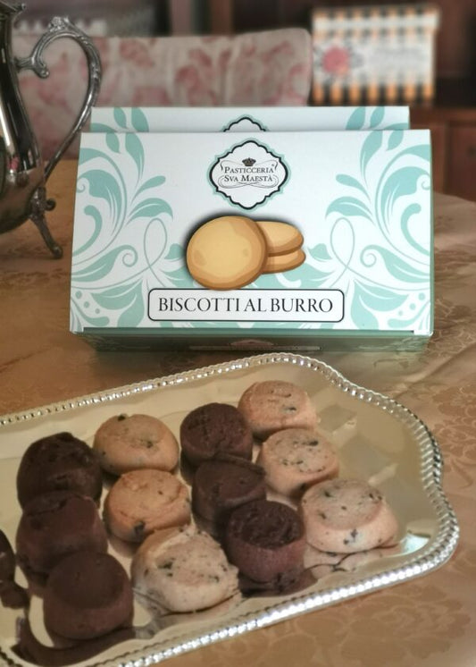 Pasticceria Sua Maesta Butter Biscuits 140g. Imported directly from Italy.