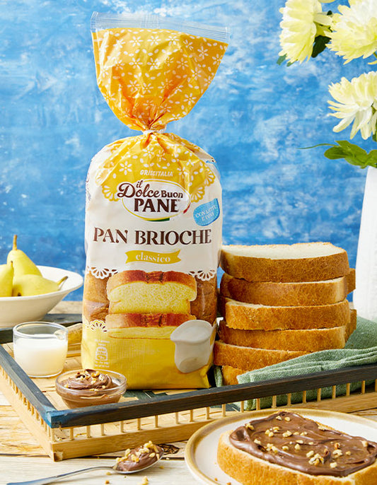 Grissitalia Bakery PAN BRIOCHE Made in Italy.