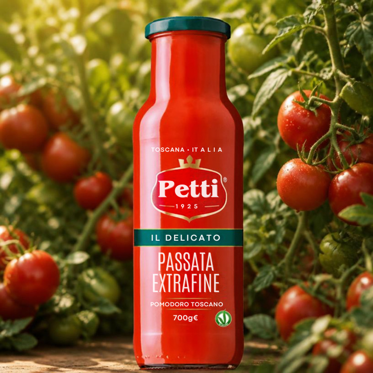 Petti Italian Sieved tomatoes 700g.