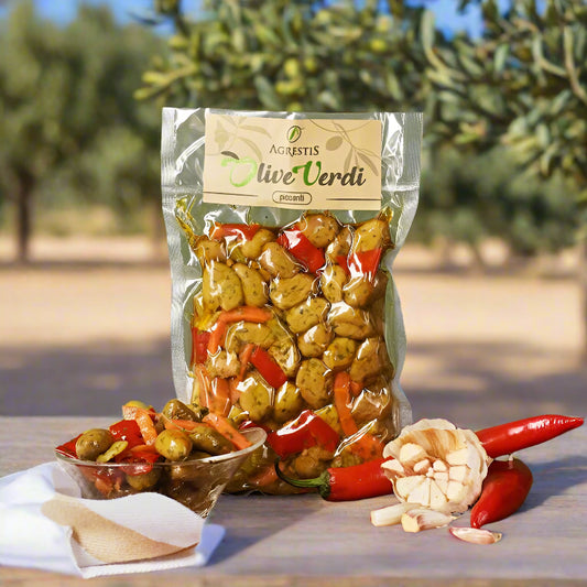 green olive Sicilian thing