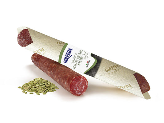 Golfera Golferino Italian Fennel Salami 6.59oz 15pk.