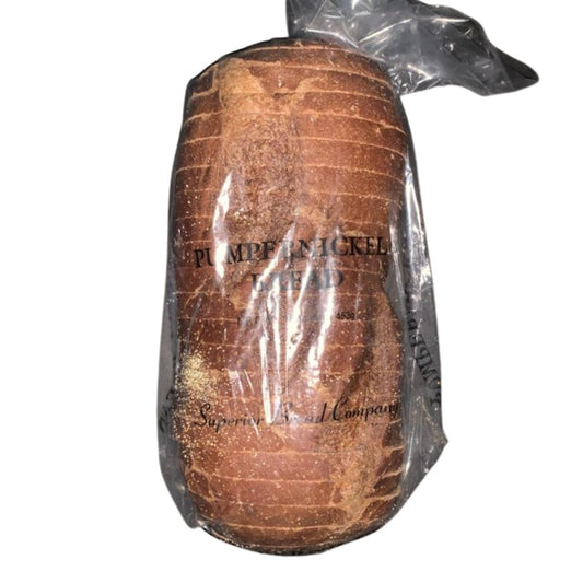 Superior Bakery Pumpernickel Bread 16oz Pumpernickel Bread Superior Bakery   